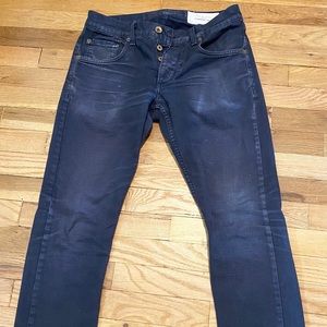 rag & bone standard issue slim fit jeans size 29